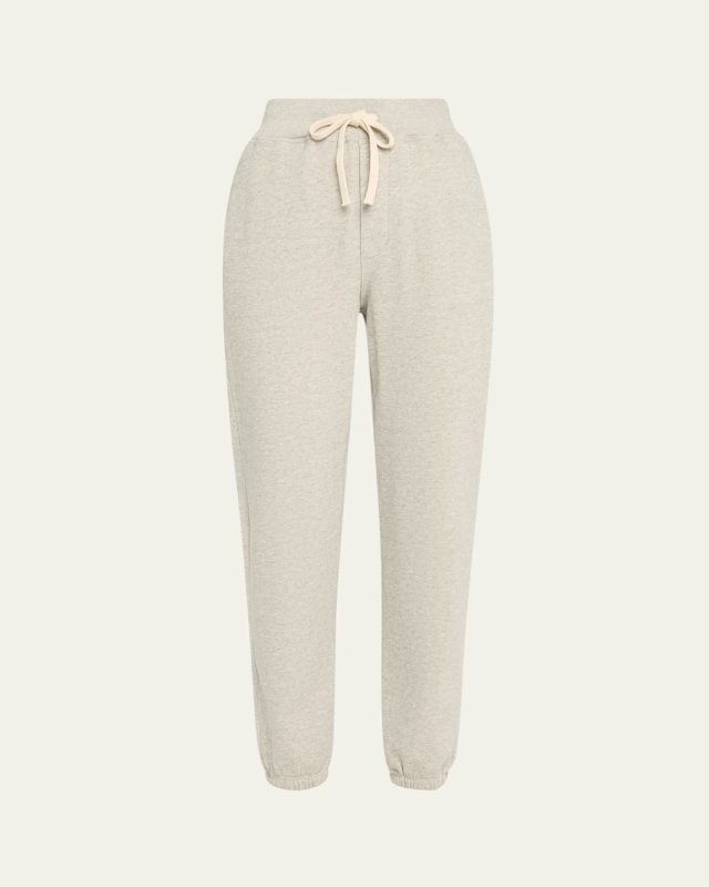 Isabella High-Waist French Terry Joggers